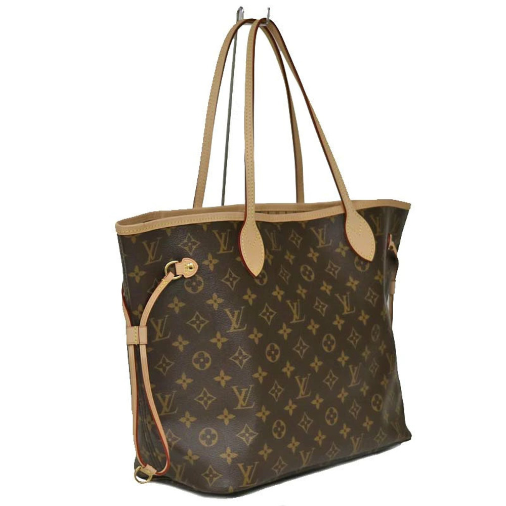 Louis Vuitton Monogram Brown Neverfull Shoulder Canvas Bag - Picture 3 of 6